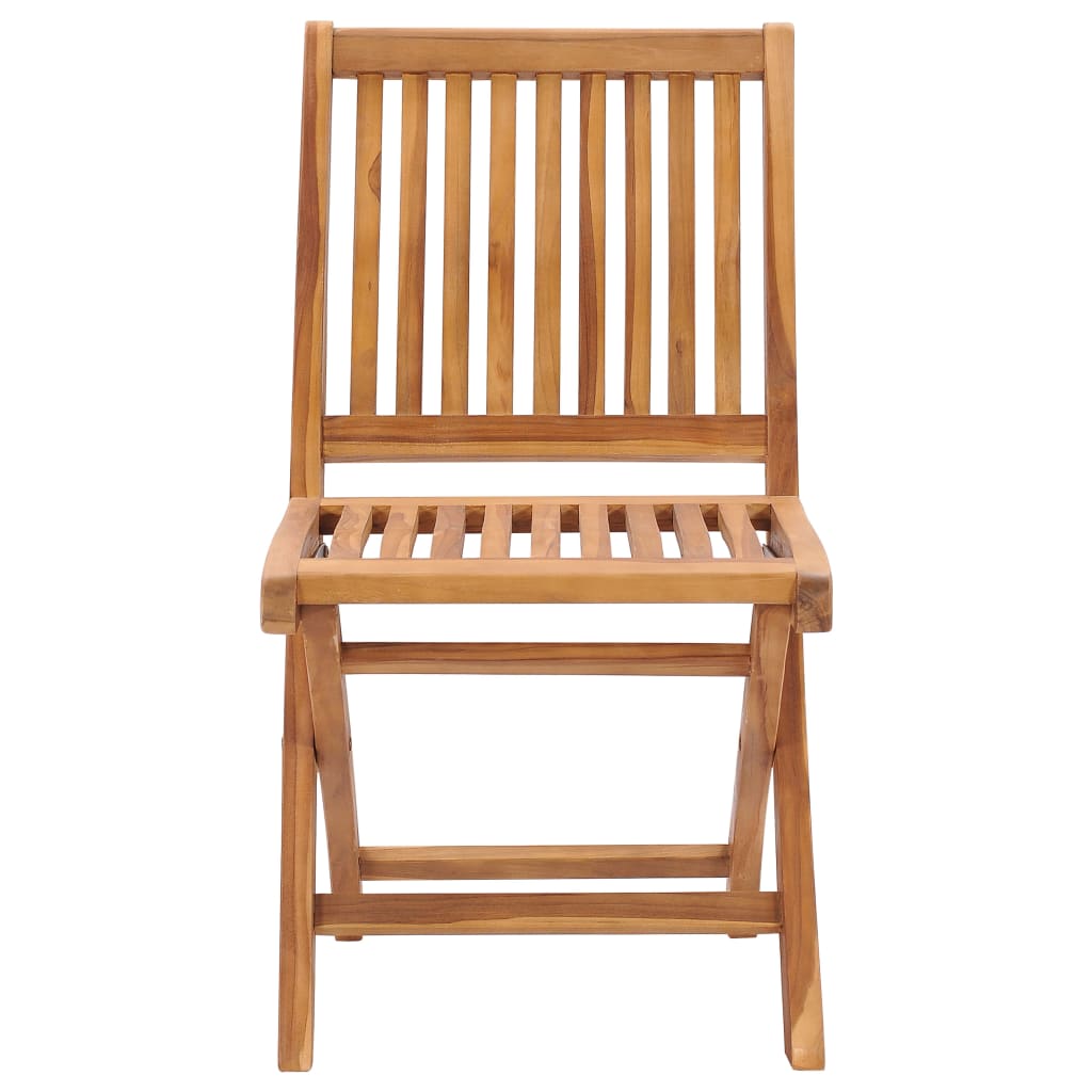 Sedie da Giardino 2 pz con Cuscini Neri in Massello di Teak