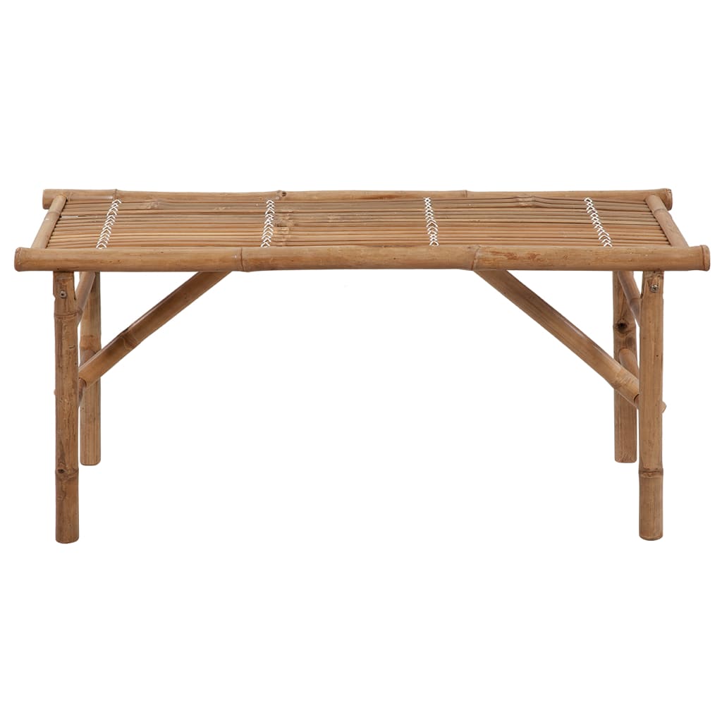 Panca da Giardino Pieghevole con Cuscino 118 cm in BambÃ¹