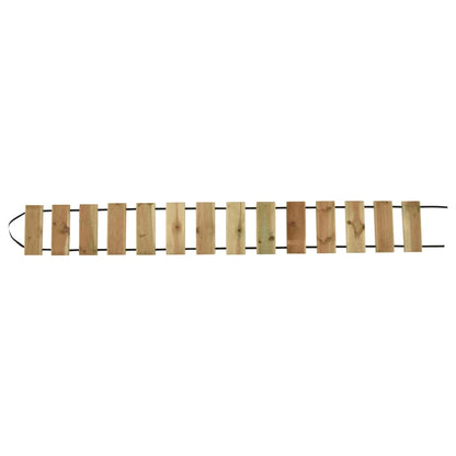 Rotolo per Pavimentazione 35x300 cm in Legno di Pino Impregnato