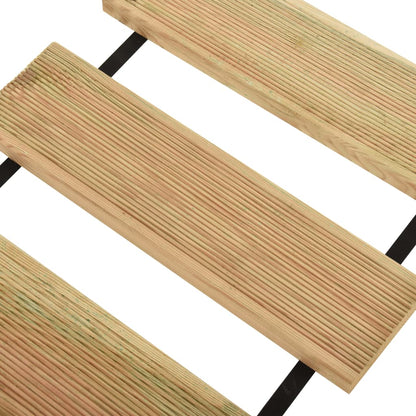 Rotolo per Pavimentazione 35x300 cm in Legno di Pino Impregnato