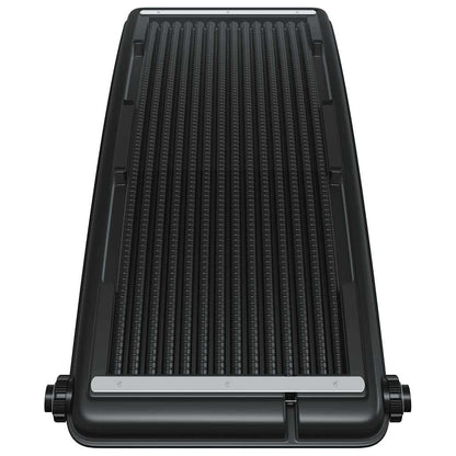 Pannelli Solari Termici Curvi per Piscina 2 pz 110x65 cm