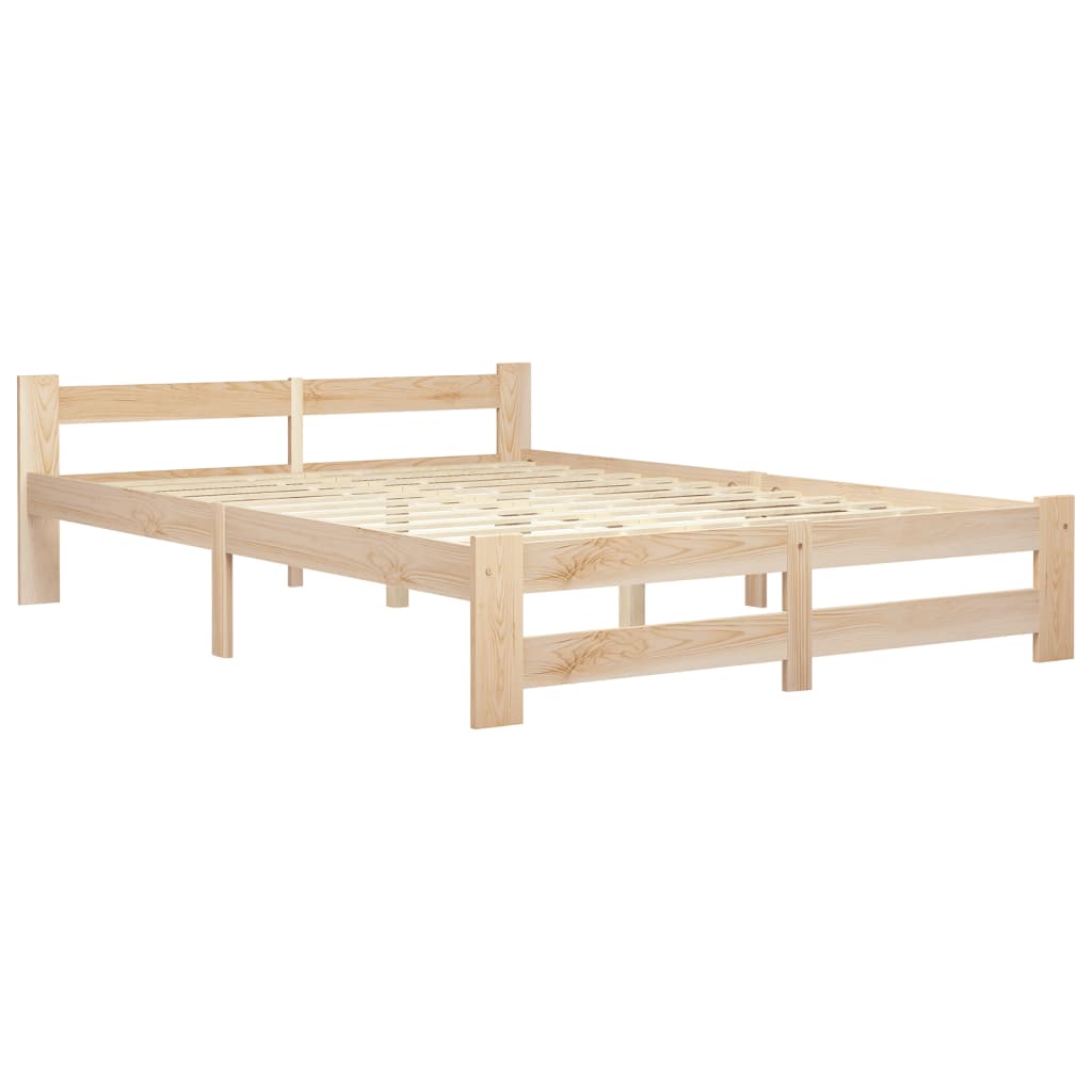 Giroletto senza Materasso 120x200 cm in Legno Massello di Pino