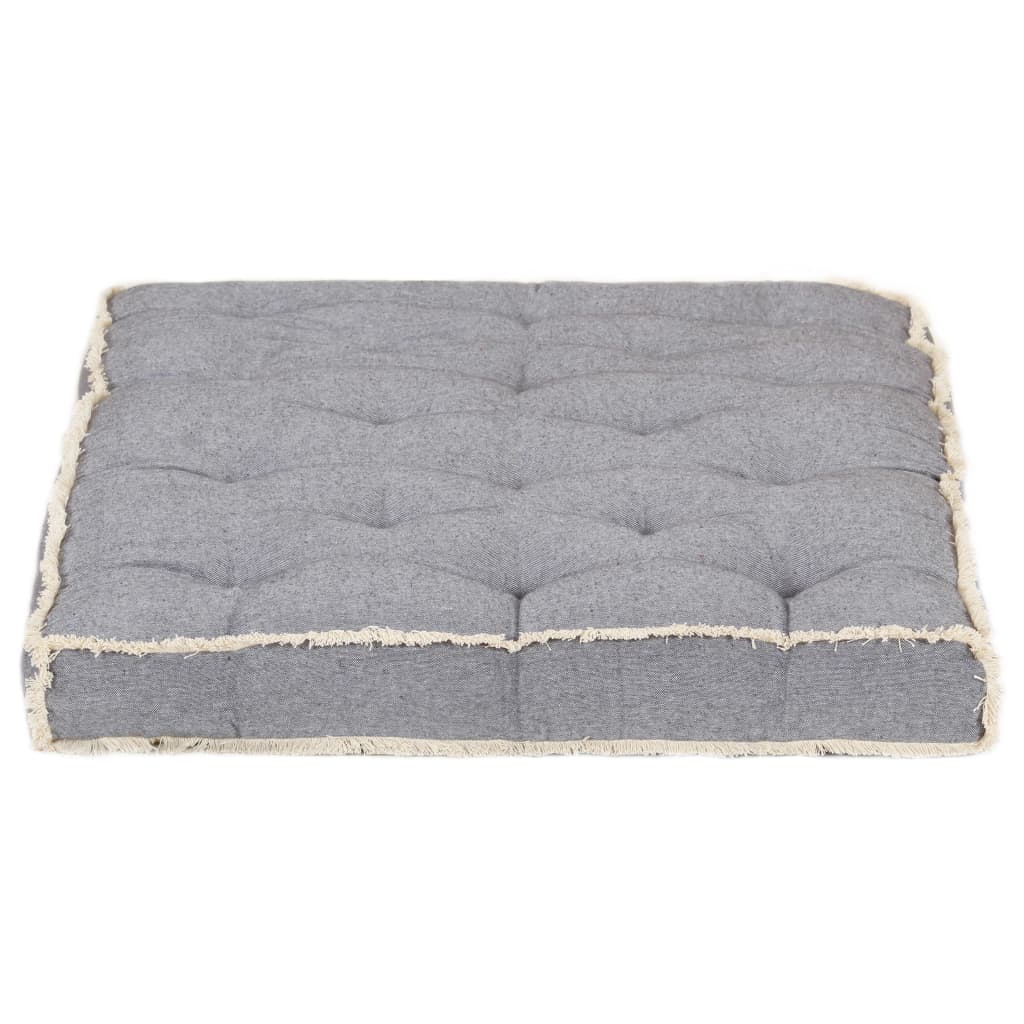 Cuscino per Divano in Pallet Antracite 120x80x10 cm