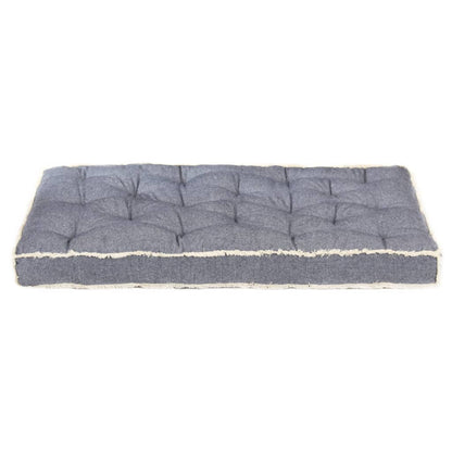 Cuscino per Divano in Pallet Blu 120x80x10 cm