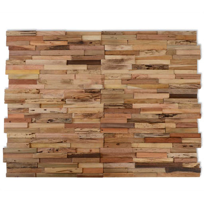 Pannelli per Pareti 10 pz 1,03 m² in Legno Massello di Recupero