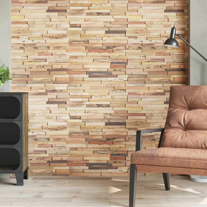 Pannelli per Pareti 10 pz 1,03 m² in Legno Massello di Recupero