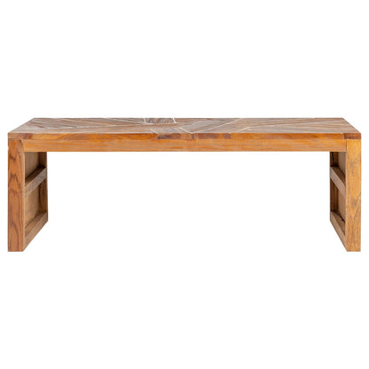 Mobile Porta TV 110x60x38 cm in Legno Massello di Teak