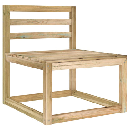Set Salotto da Giardino 6 pz con Cuscini Tortora