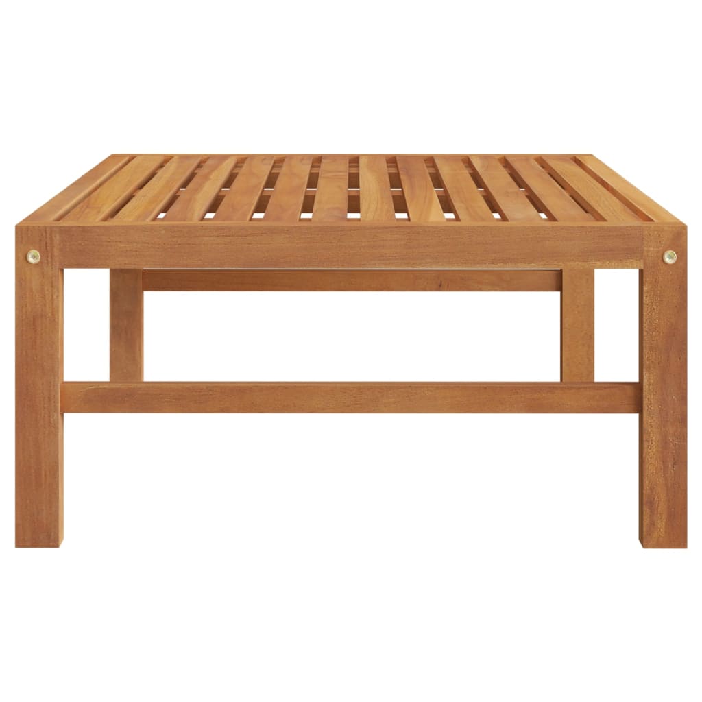 Tavolino da Giardino 63x63x30 cm in Massello di Teak