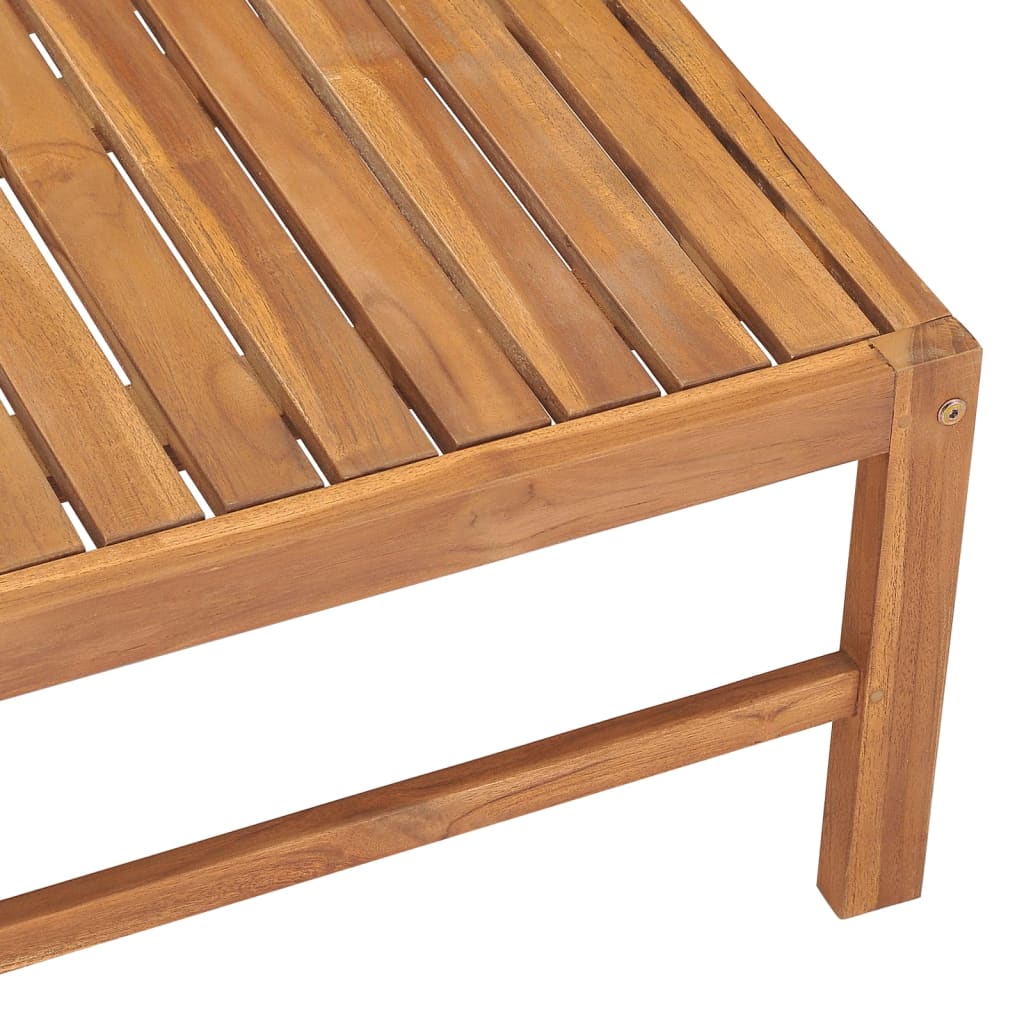 Tavolino da Giardino 63x63x30 cm in Massello di Teak