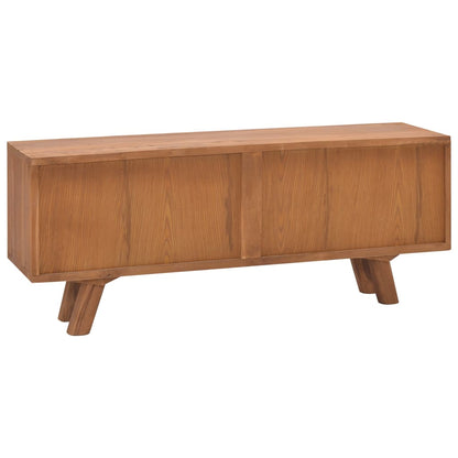 Mobile Porta TV 110x30x45 cm in Legno Massello di Teak