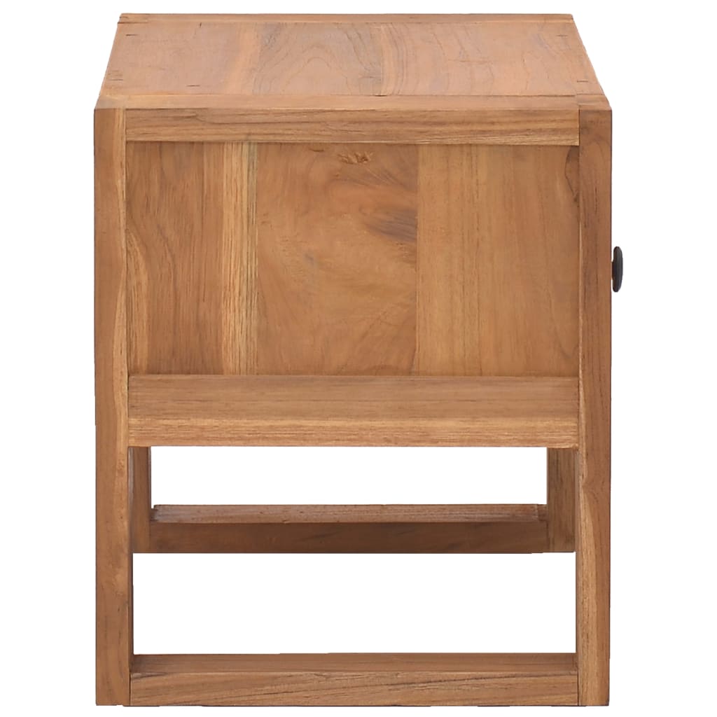 Comodino 50x30x35 cm in Legno Massello di Teak