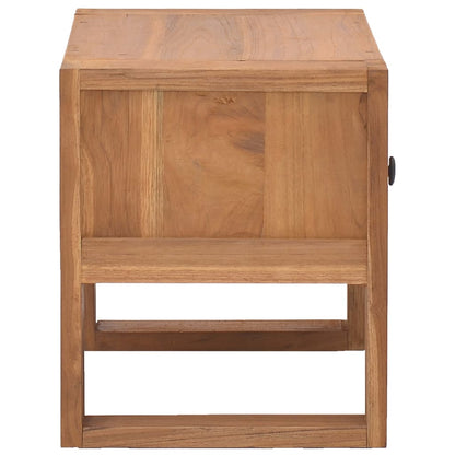 Comodino 50x30x35 cm in Legno Massello di Teak