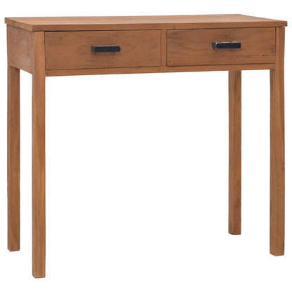 Scrivania 81x40x75 cm in Legno Massello di Teak