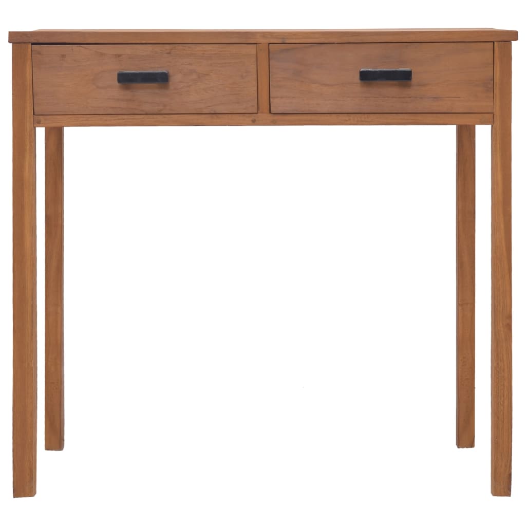Scrivania 81x40x75 cm in Legno Massello di Teak