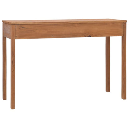 Scrivania 110x40x75 cm in Legno Massello di Teak
