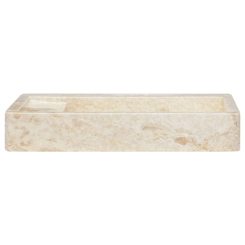 Lavandino Crema 58x39x10 cm in Marmo