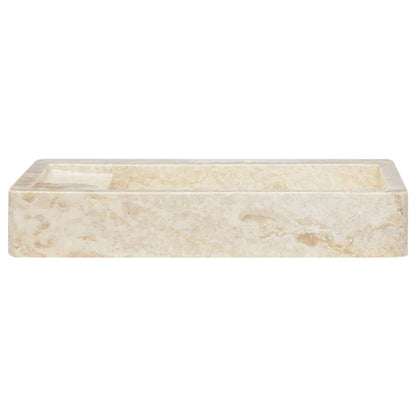Lavandino Crema 58x39x10 cm in Marmo
