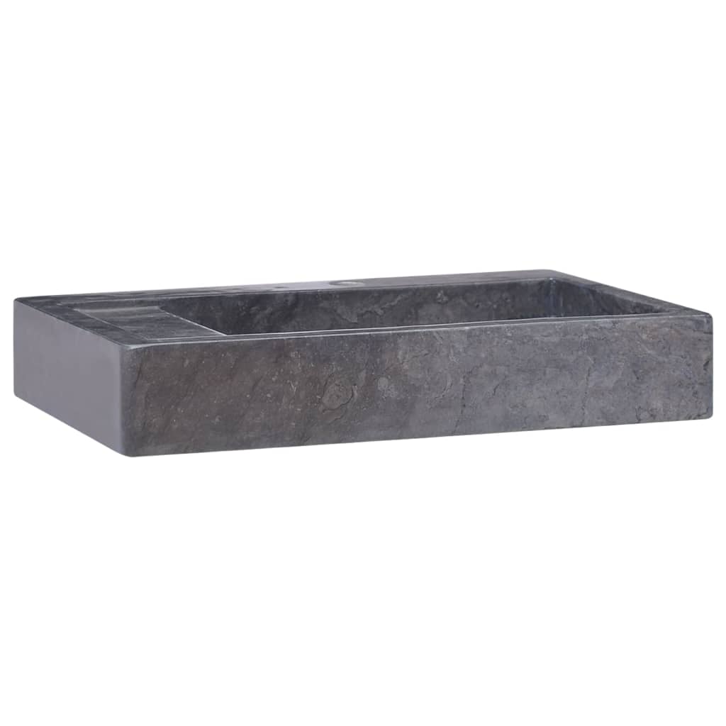 Lavandino Nero 58x39x10 cm in Marmo