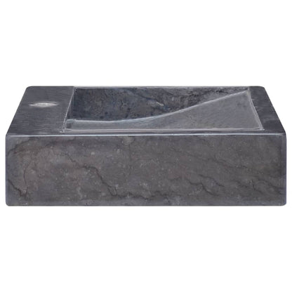 Lavandino Nero 58x39x10 cm in Marmo