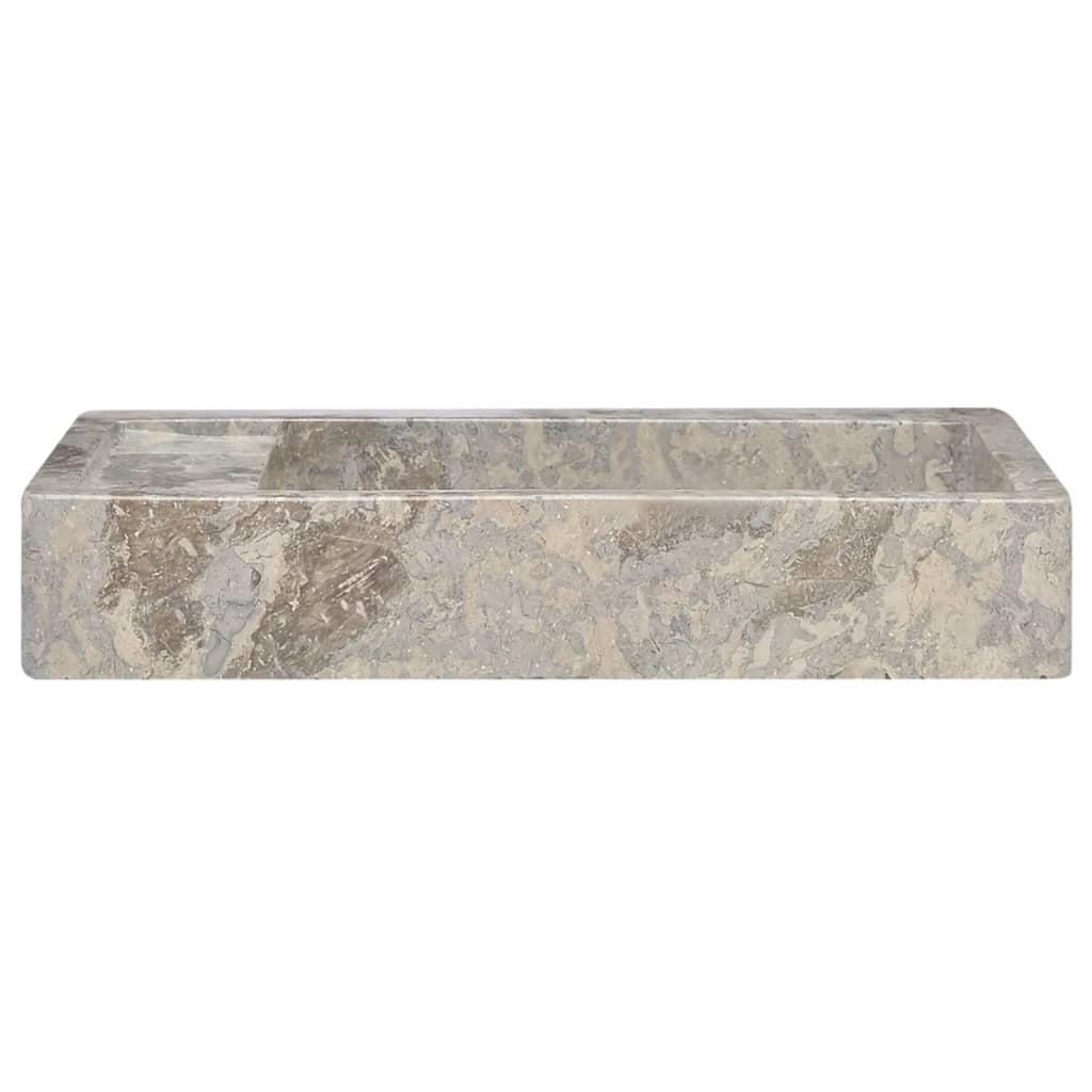 Lavandino Grigio 58x39x10 cm in Marmo