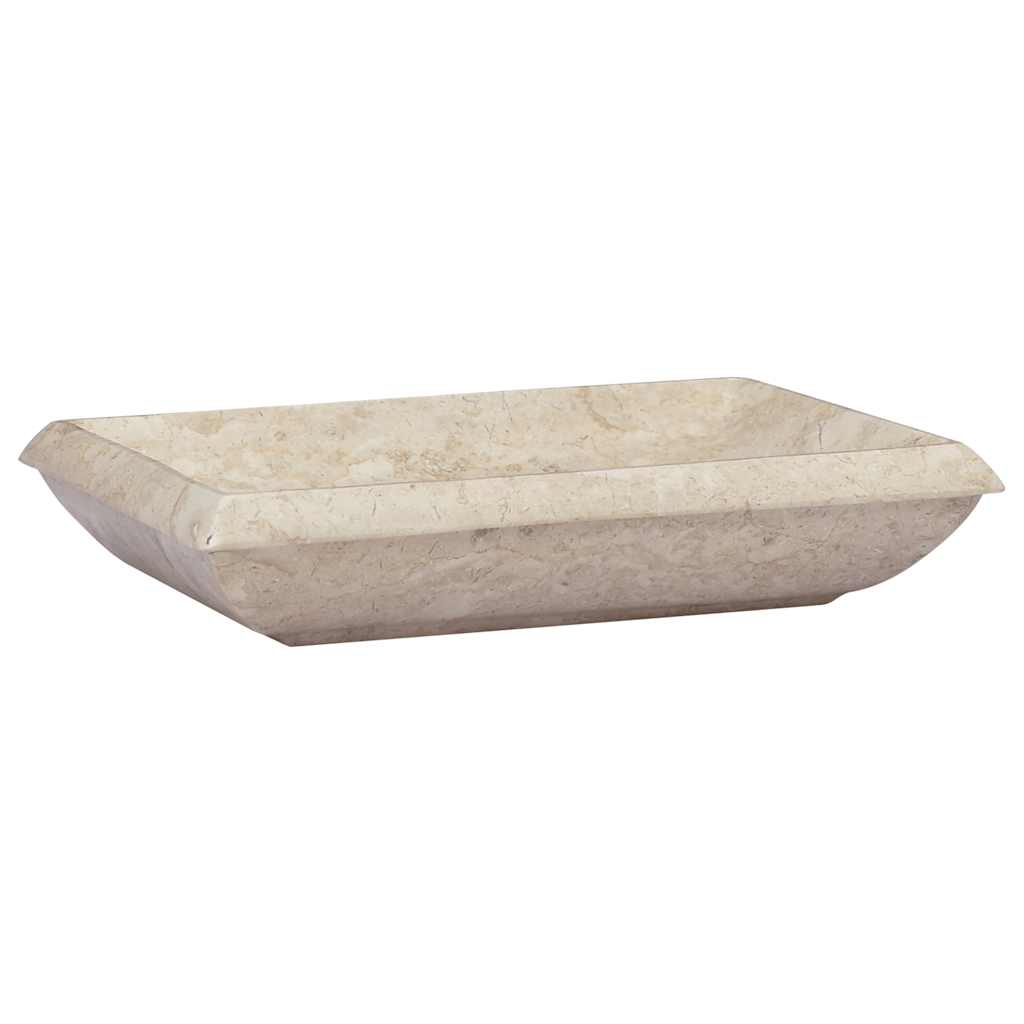 Lavandino Crema 50x35x10 cm in Marmo