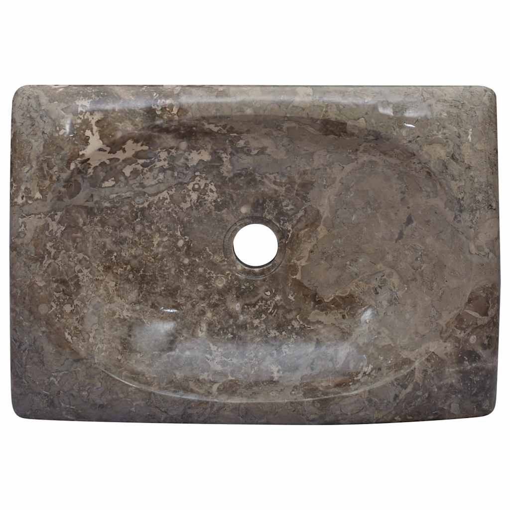 Lavandino Grigio 50x35x10 cm in Marmo