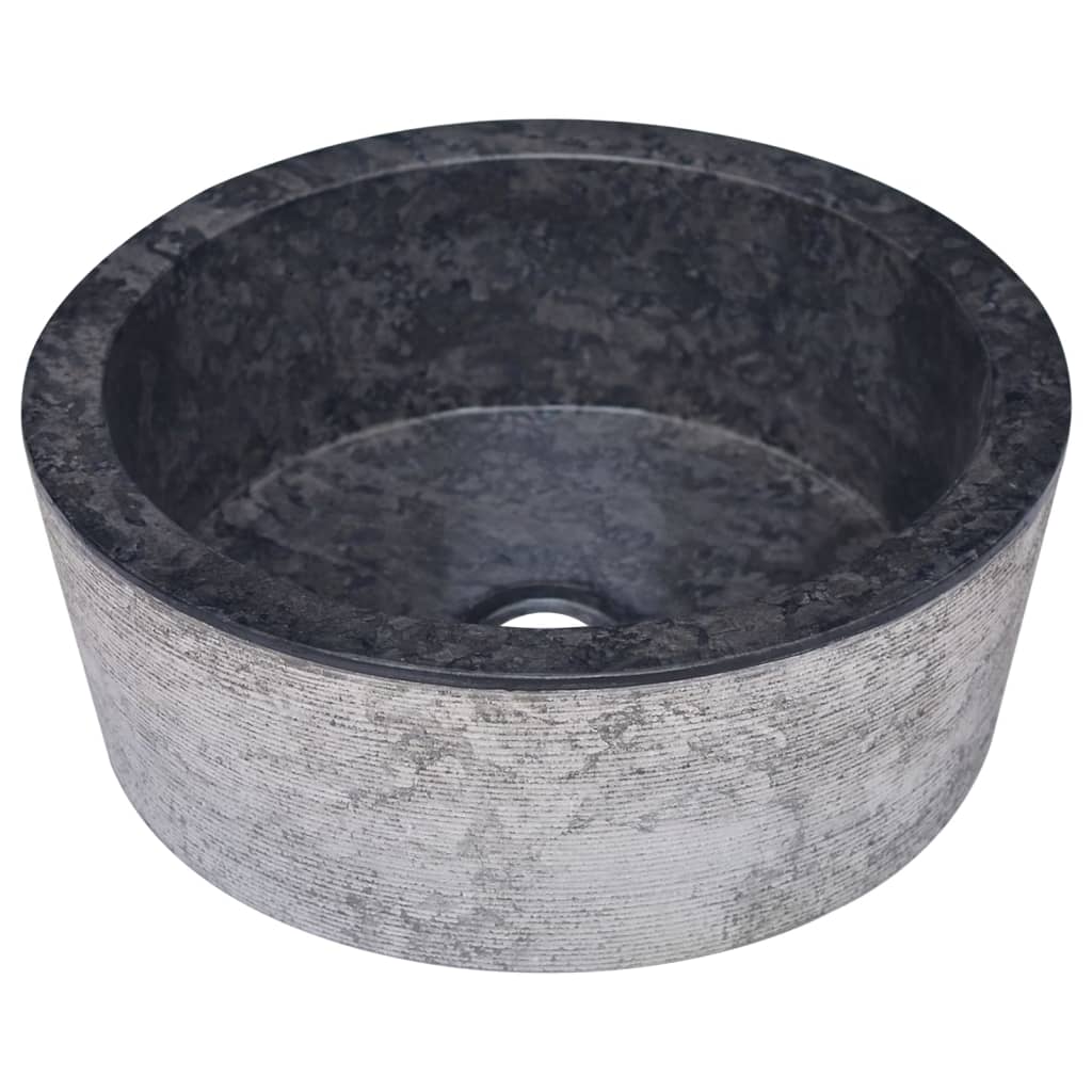 Lavandino Nero ÃƒËœ40x15 cm in Marmo