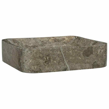 Lavandino Grigio 40x40x10 cm in Marmo