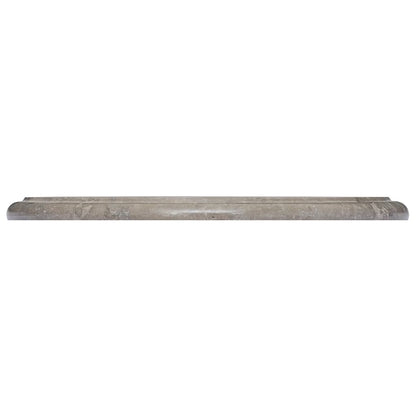 Piano per Tavolo Grigio Ã˜40x2,5 cm in Marmo