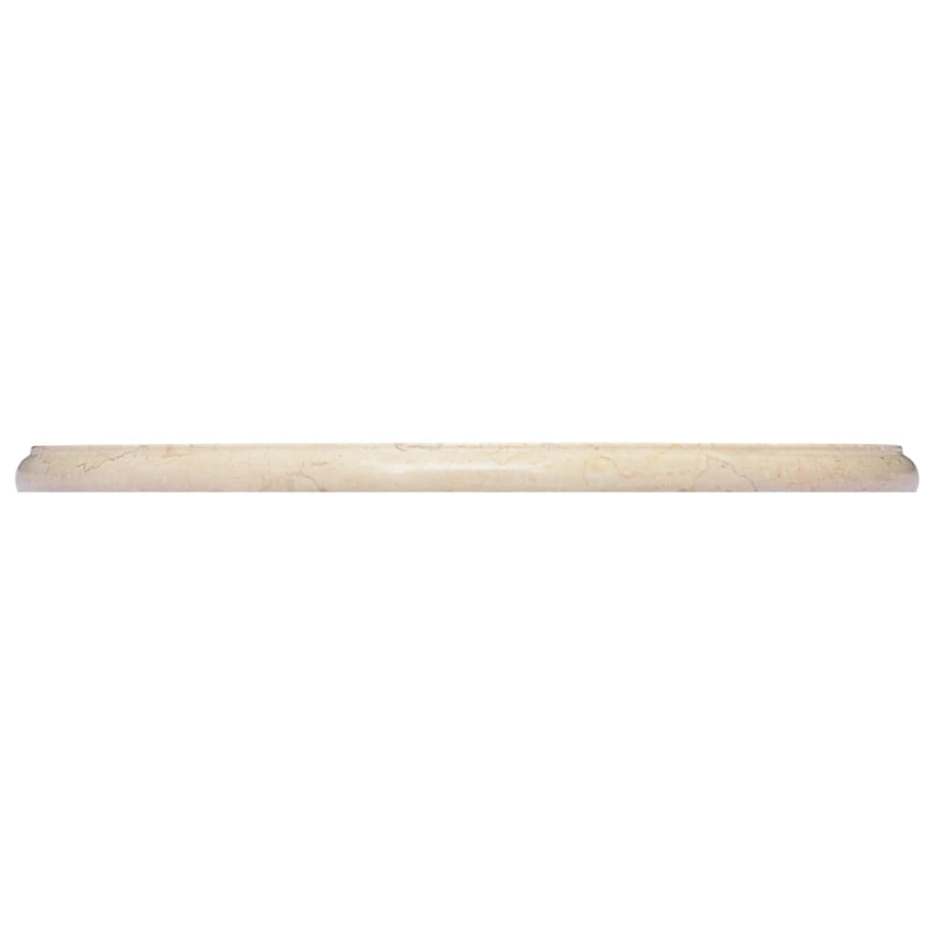 Piano per Tavolo Crema Ã˜50x2,5 cm in Marmo