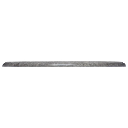 Piano per Tavolo Nero Ã˜60x2,5 cm in Marmo