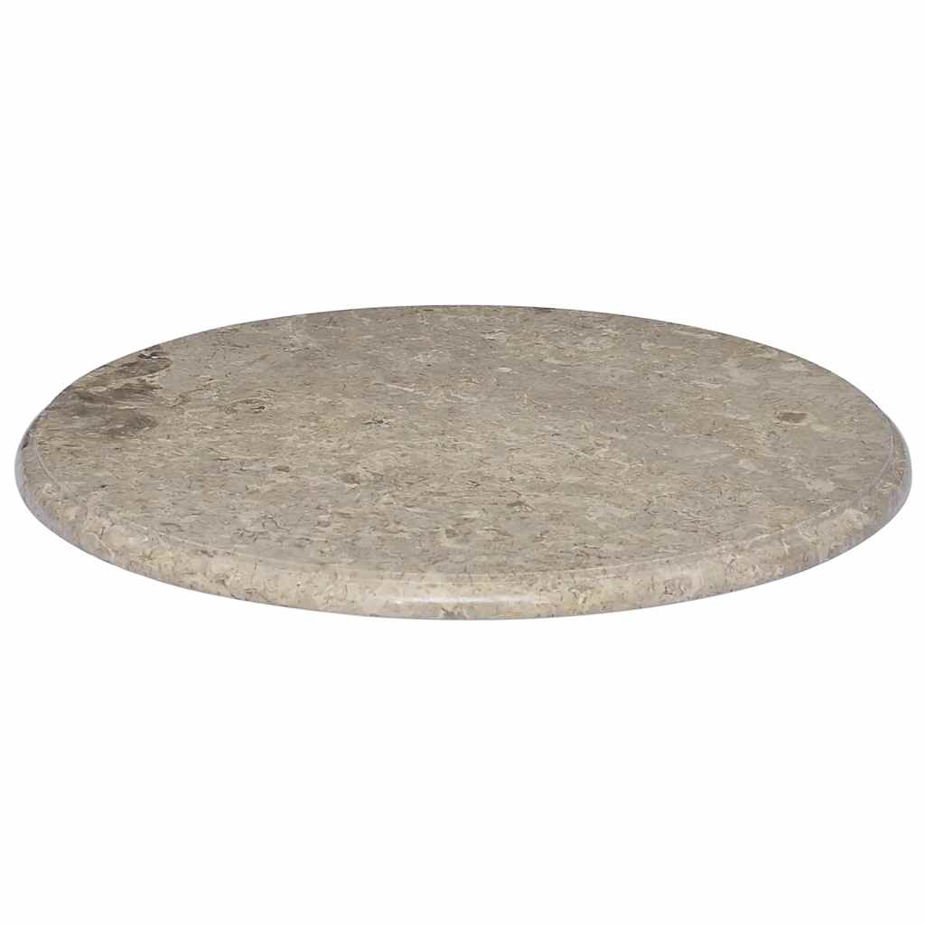 Piano per Tavolo Grigio ÃƒËœ60x2,5 cm in Marmo