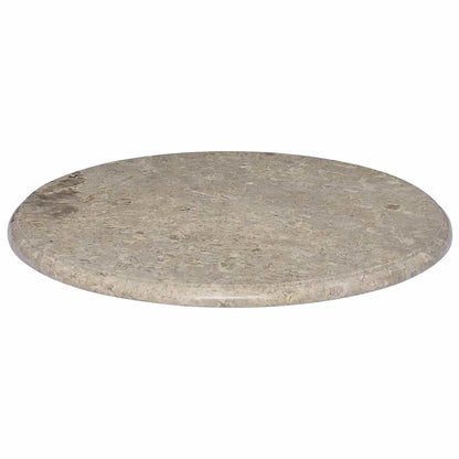 Piano per Tavolo Grigio ÃƒËœ60x2,5 cm in Marmo