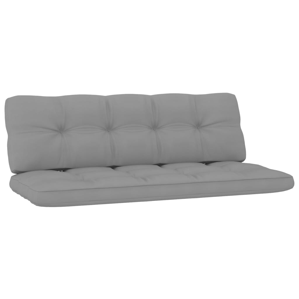 Set Divani da Giardino 2 pz con Cuscini Legno Pino Impregnato