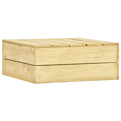 Set Divani da Giardino 4 pz con Cuscini Legno Pino Impregnato