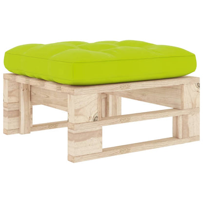 Ottomana da Giardino Pallet in Legno di Pino Impregnato
