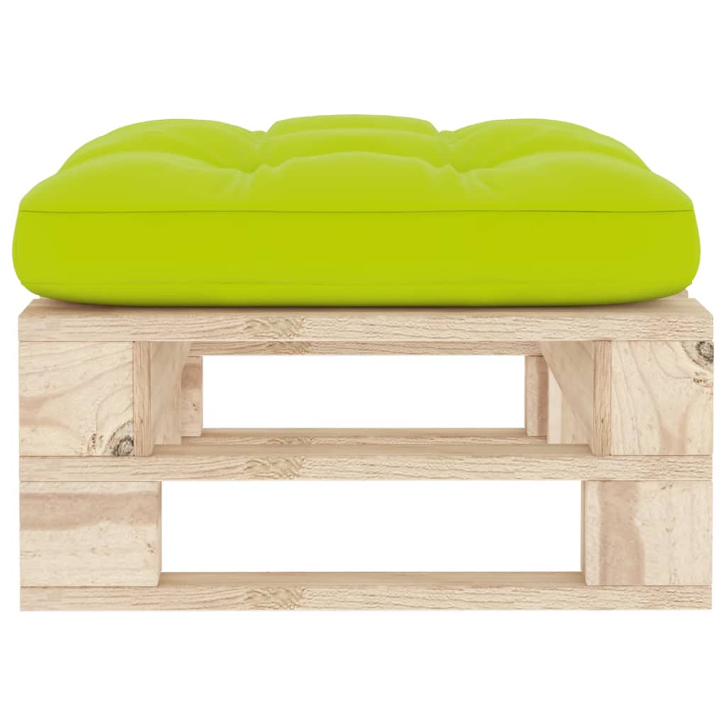 Ottomana da Giardino Pallet in Legno di Pino Impregnato
