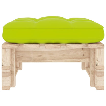 Ottomana da Giardino Pallet in Legno di Pino Impregnato