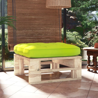 Ottomana da Giardino Pallet in Legno di Pino Impregnato