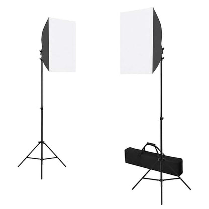 Kit per Studio Fotografico con Set Luci, Fondale e Riflettore