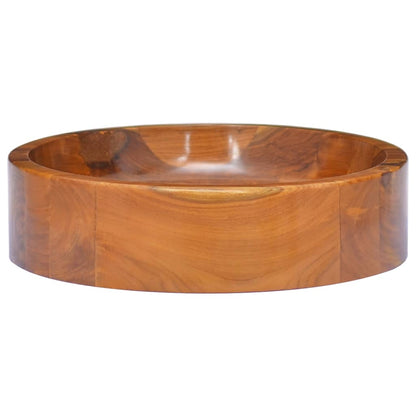Lavabo in Legno Massello di Teak ?40x10 cm