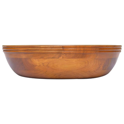 Lavabo in Legno Massello di Teak ?40x10 cm