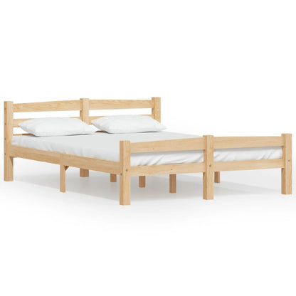 Giroletto senza Materasso 120x200 cm in Legno Massello di Pino