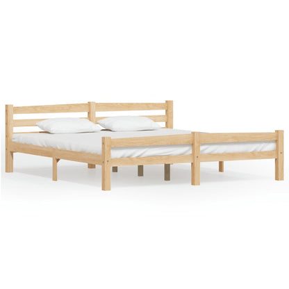 Giroletto senza Materasso 180x200 cm in Legno Massello di Pino