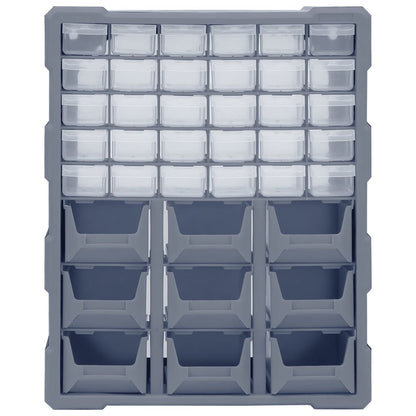 Mobile Contenitore con 39 Cassetti 38x16x47 cm