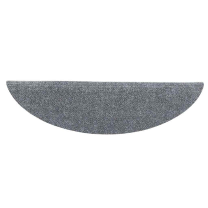 Tappetini per Scale Adesivi 10 pz 56x17x3 cm Grigio Chiaro