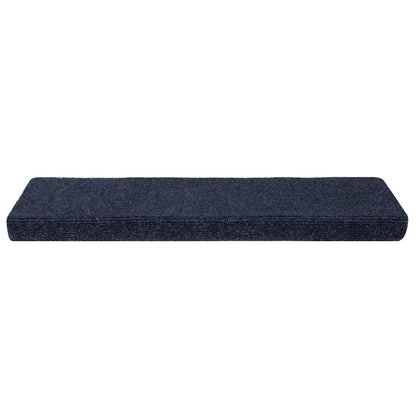 Tappetini per scale autoadesivi 5 pz 65x21x4 cm Antracite Bordo rettangolare