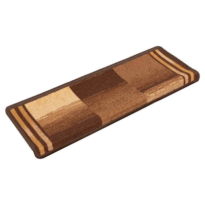 Tappetini per Scale Autoadesivi 5 pz 65x21x4 cm Marroni