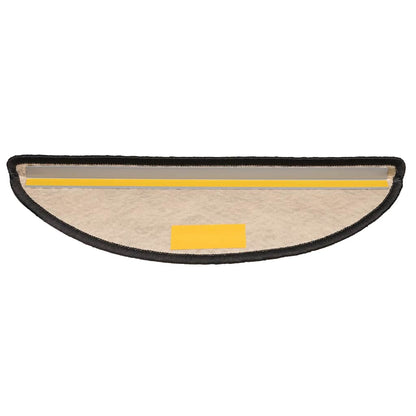 Tappeti Autoadesivi Scale Aspetto Sisal 15pz 65x21x4 Antracite